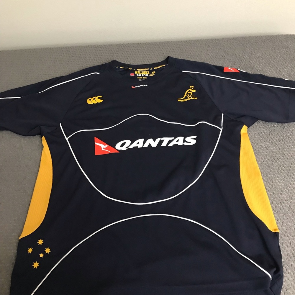 Qantas Wallabies Replica Jersey.